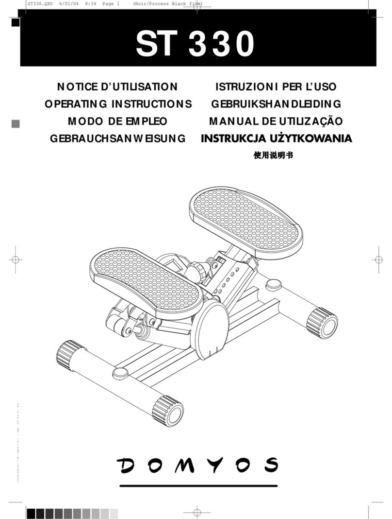 Domyos ST 330 User manual