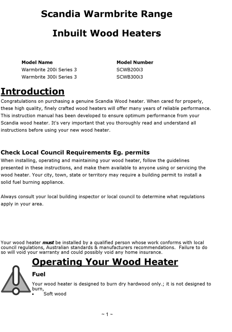scandia Warmbrite 300i Series 3 manual