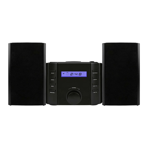 Sylvania SRCD804BT User manual