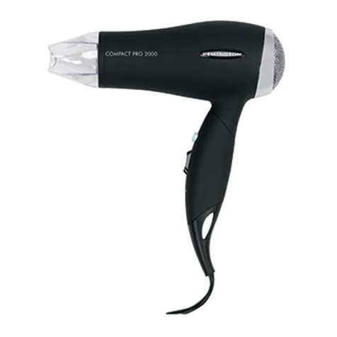 Remington COMPACT PRO 2000 User manual