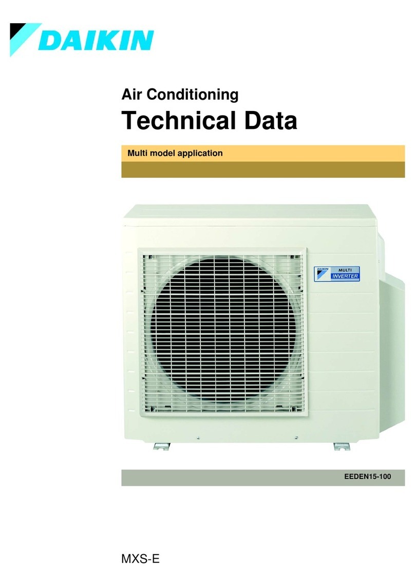 Daikin MXS-E Instruction manual