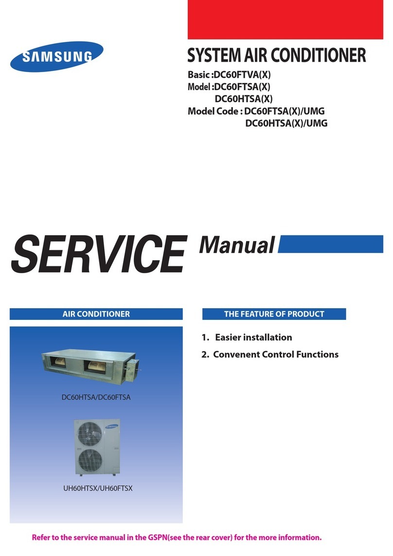 Samsung DC60FTSA(X) User manual Samsung DC60FTSA(X) User manual