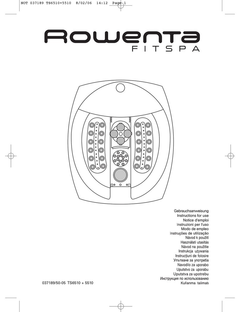 Rowenta TS6510 User manual