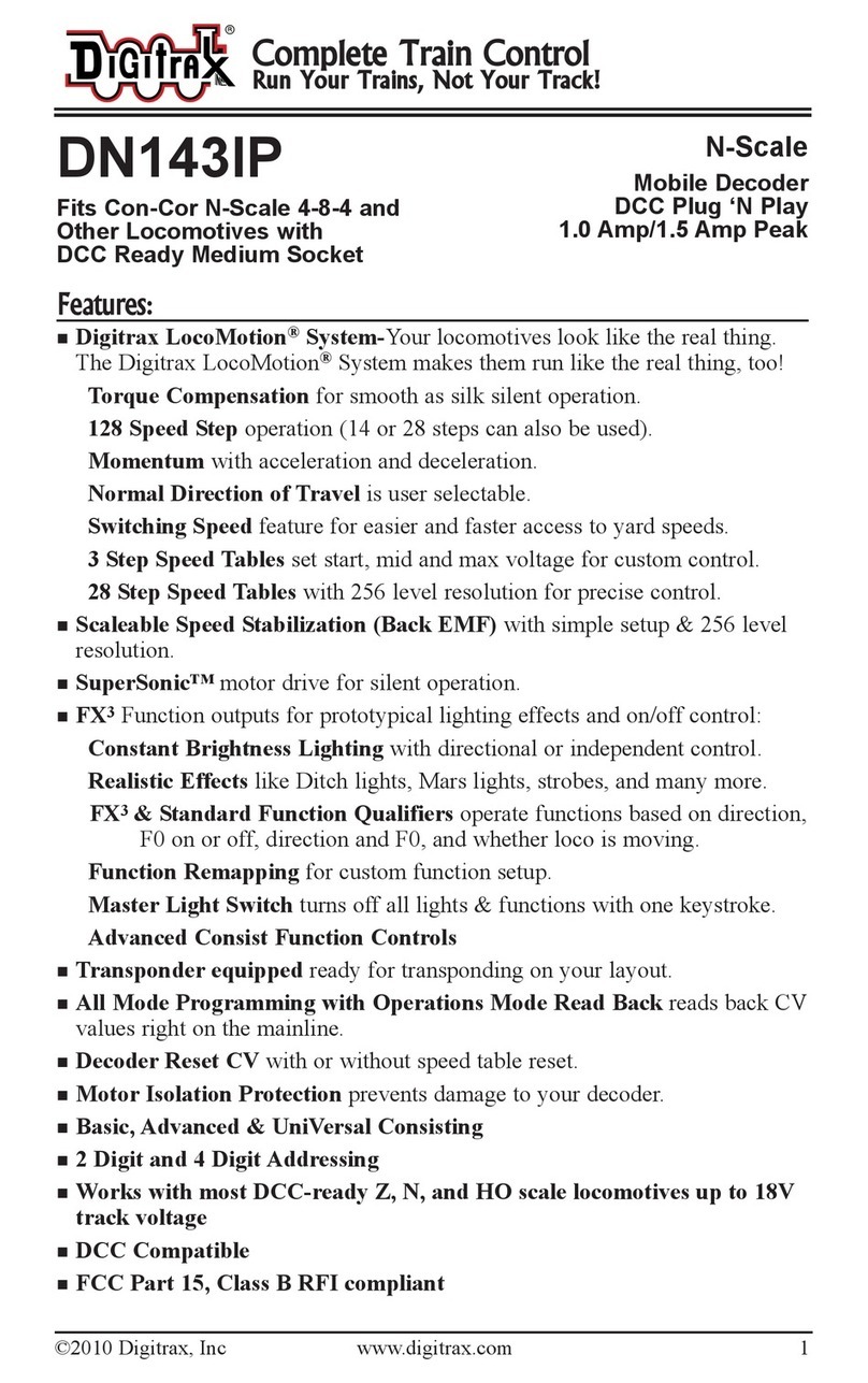 Digitrax DN143IP user manual