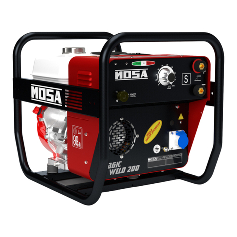 Mosa Magic Weld 200 User manual