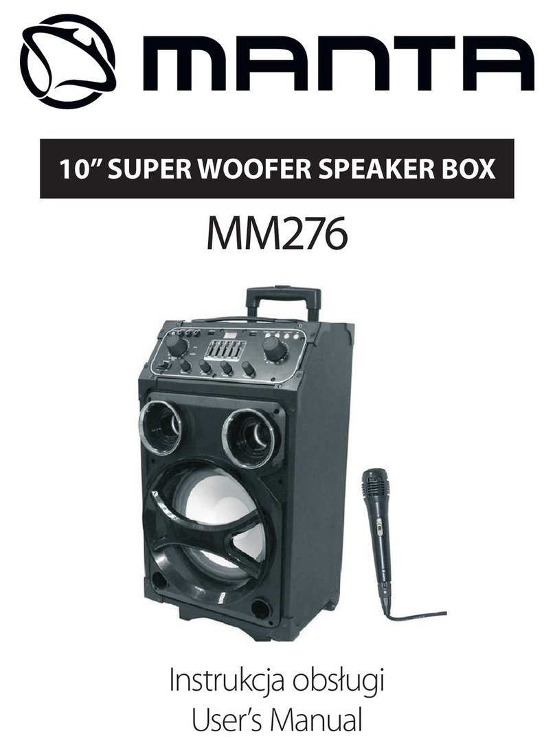 Manta MM276 user manual