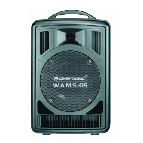 Omnitronic W.A.M.S.-05 User manual