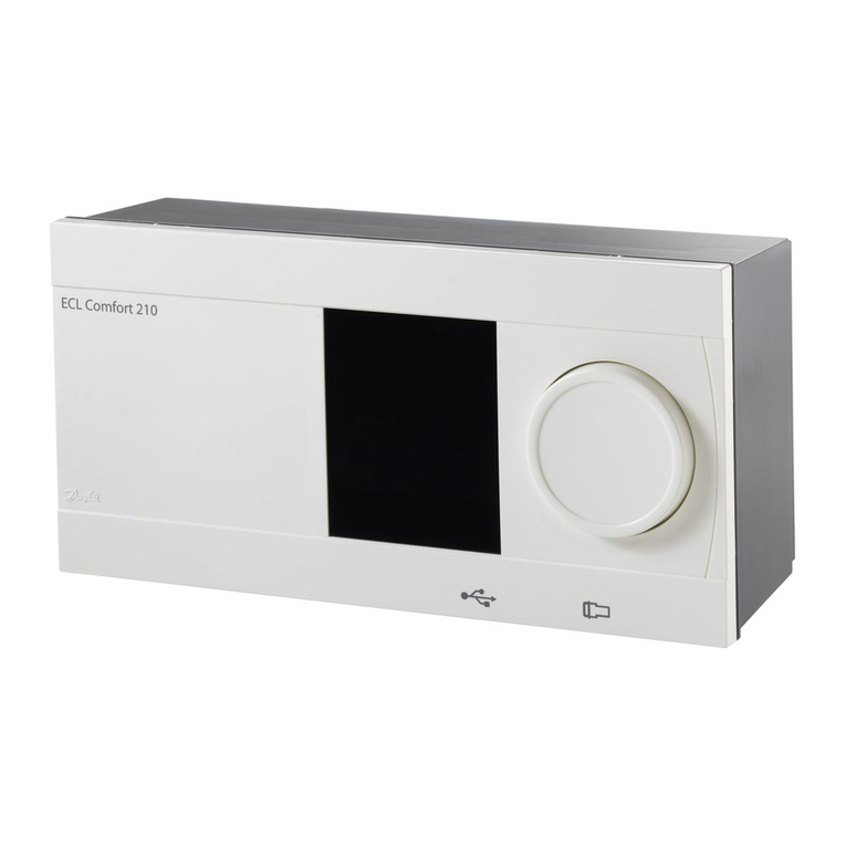 Danfoss ECL Comfort 210 User manual