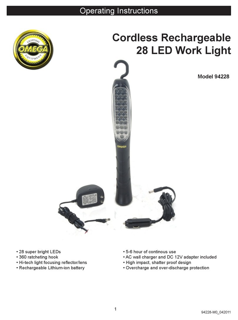 Omega 94228 User manual