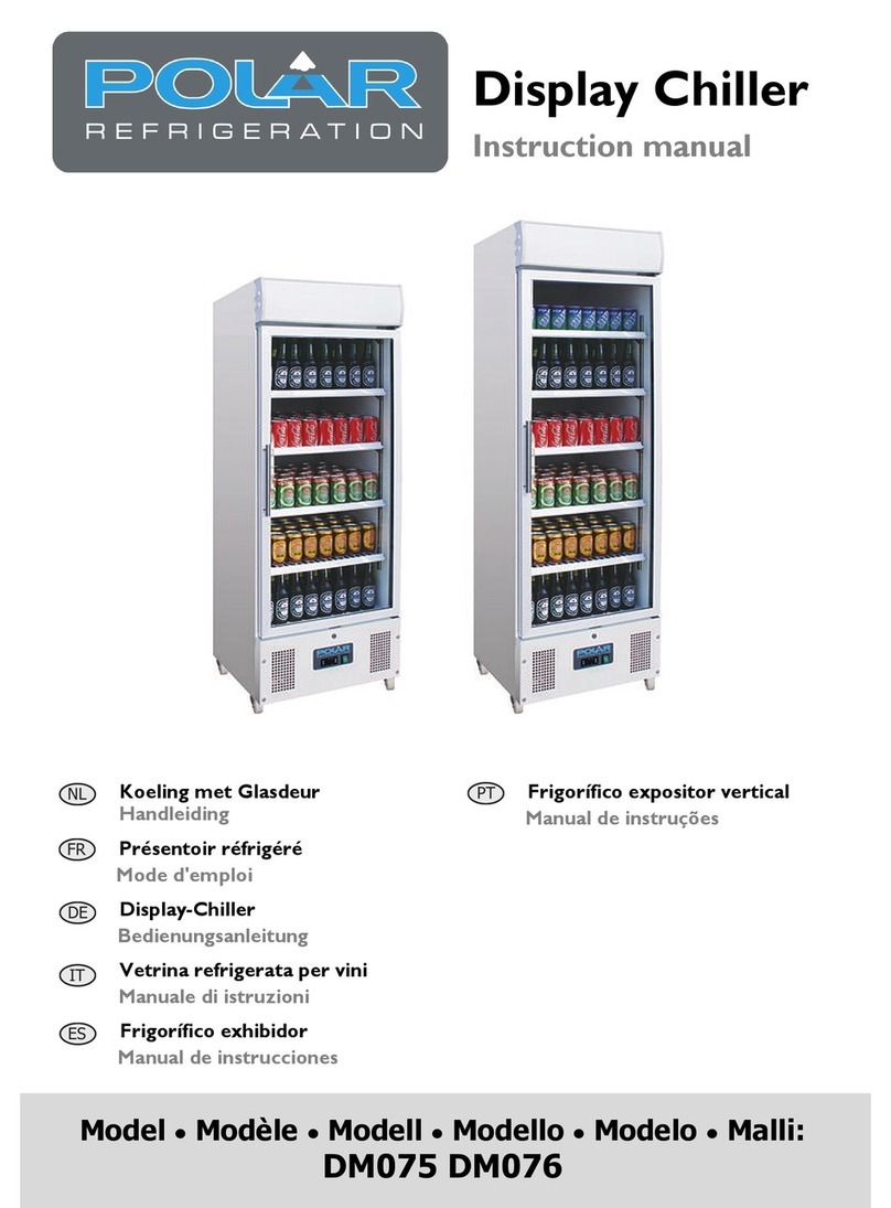 Polar Refrigeration DM075 instruction manual