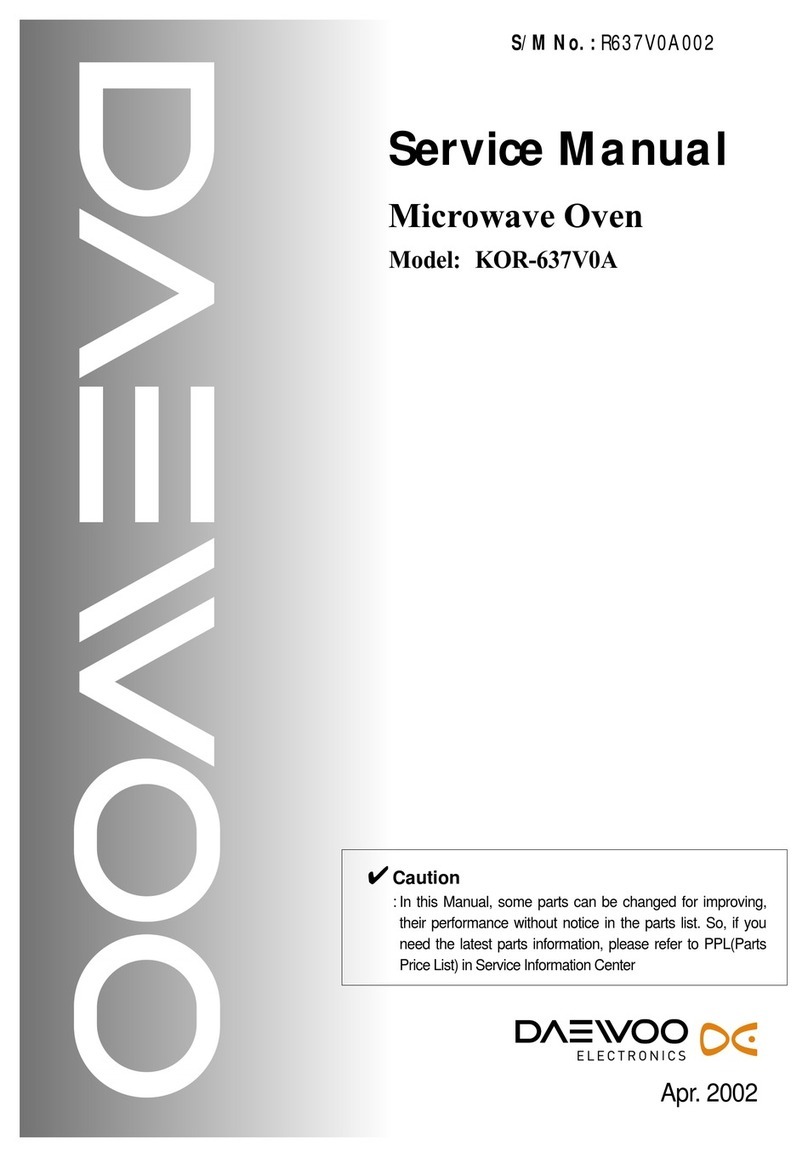 Daewoo KOR-637V0A Service manual