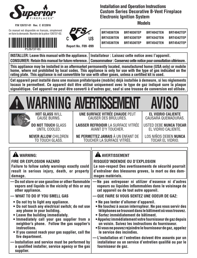 Superior BRT4036TEN User manual Superior BRT4036TEN User manual