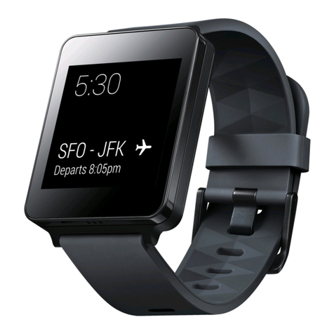 LG G-Watch -W100 User manual