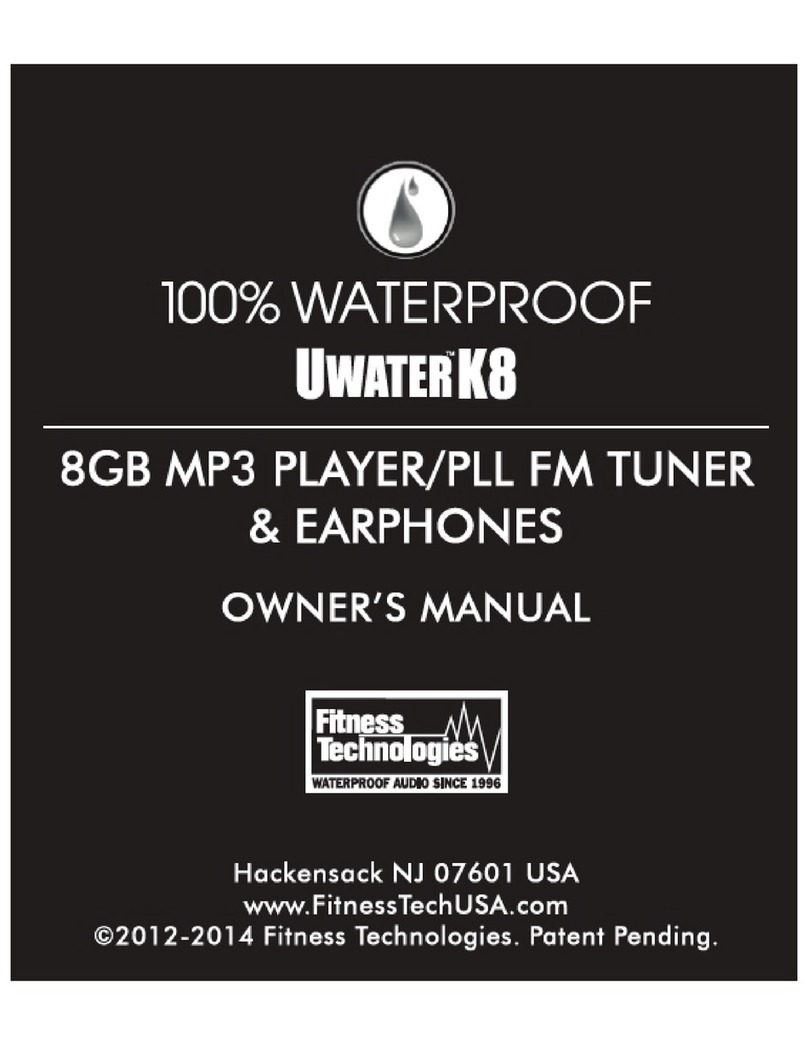HACKENSACK UWATER K8 User manual