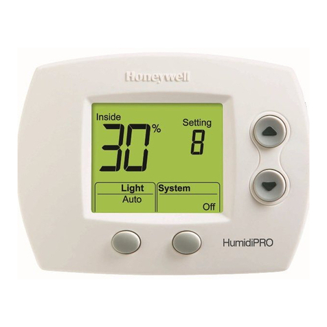 Honeywell HumidiPRO H6062 User manual