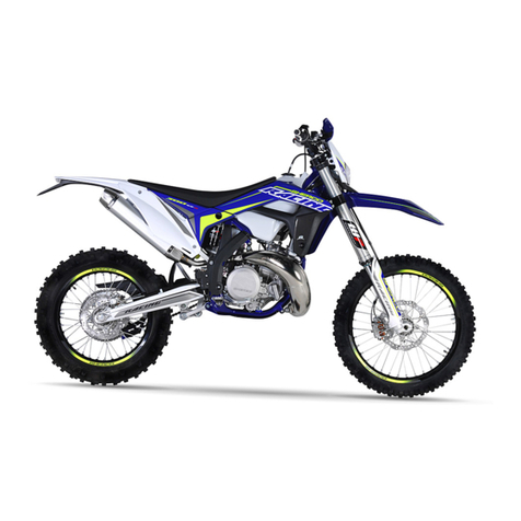 SHERCO 250 SEF/R Instruction manual