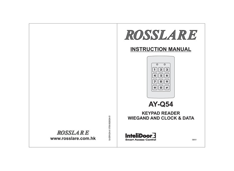 Rosslare AY-Q54 User manual