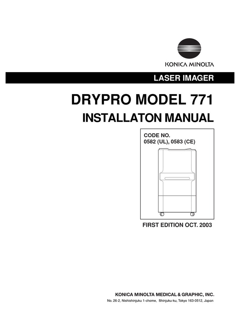 Konica Minolta DRYPRO 771 User manual Konica Minolta DRYPRO 771 User manual