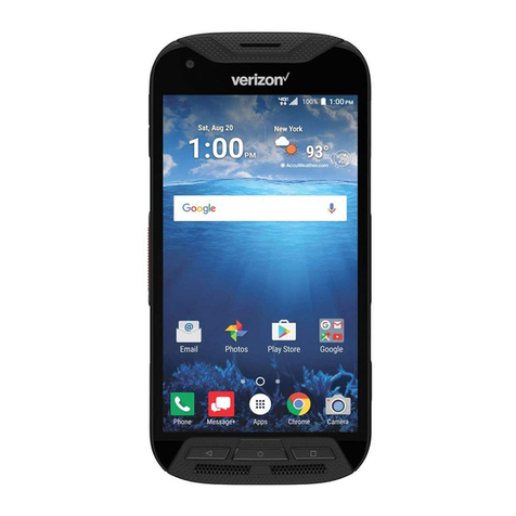 Verizon Duraforce pro sapphire User manual