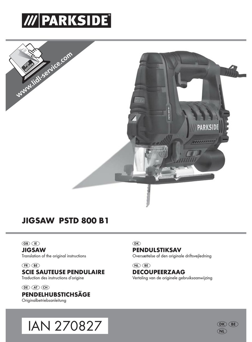 Parkside PSTD 800 B1 Translation of the original instructions Parkside PSTD 800 B1 Translation of the original instructions