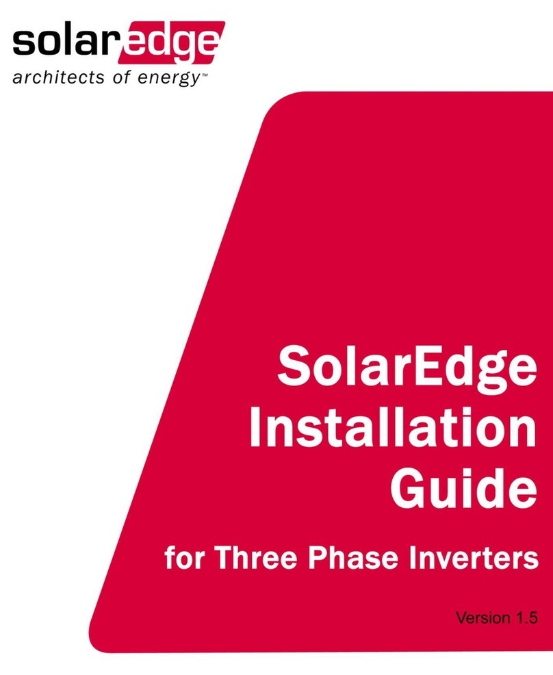 SolarEdge Power Harvesting System installation guide