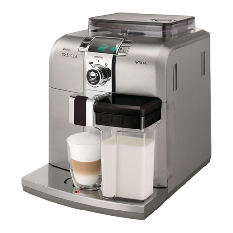 Saeco SYNTIA HD8838 Service