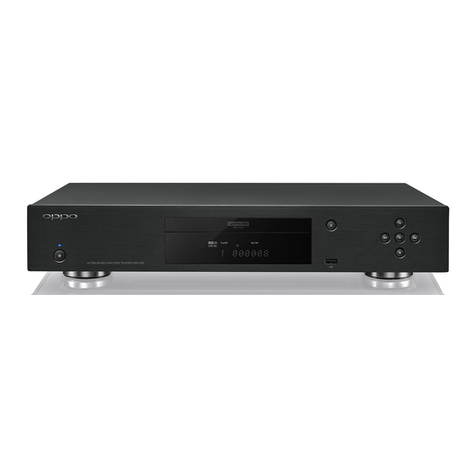 Oppo udp-203 user manual
