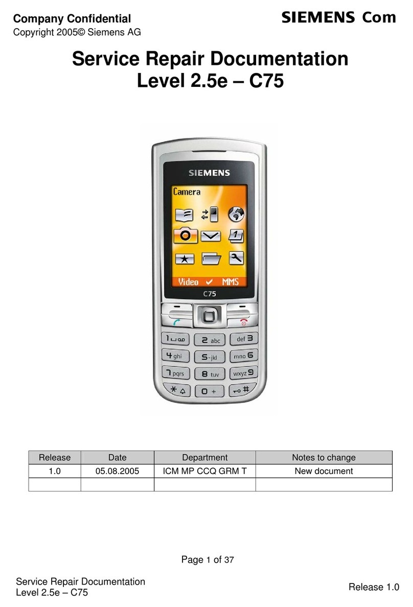 Siemens C75 Setup guide Siemens C75 Setup guide