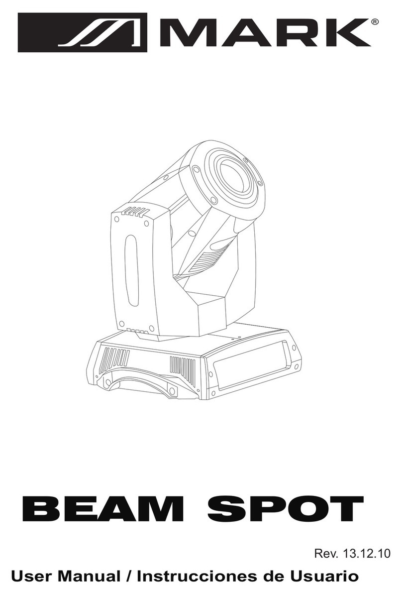 Mark BEAM SPOT User manual