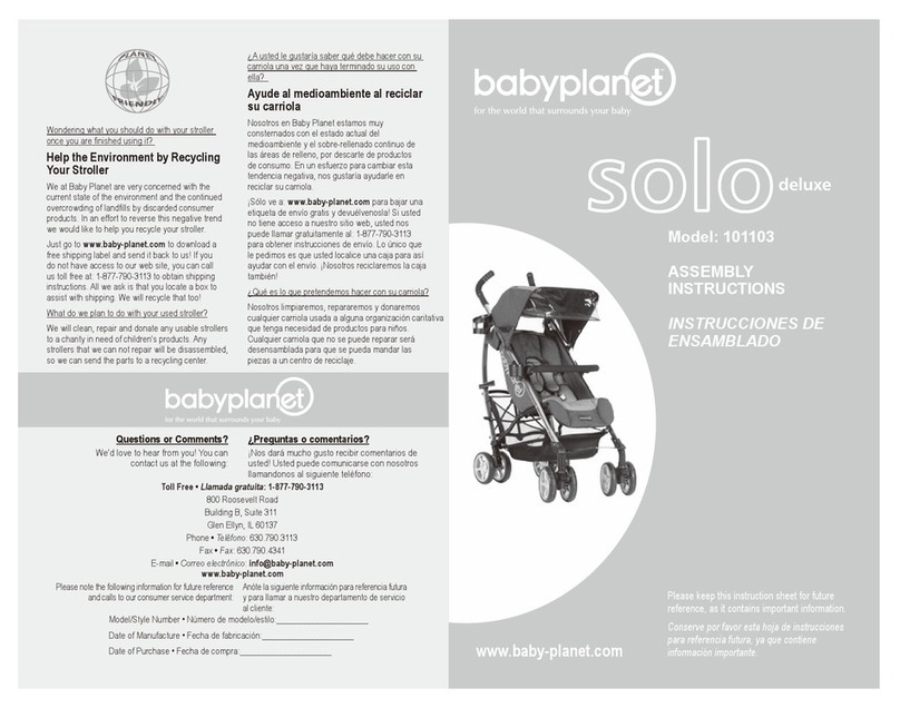 babyplanet 101103 Assembly instructions