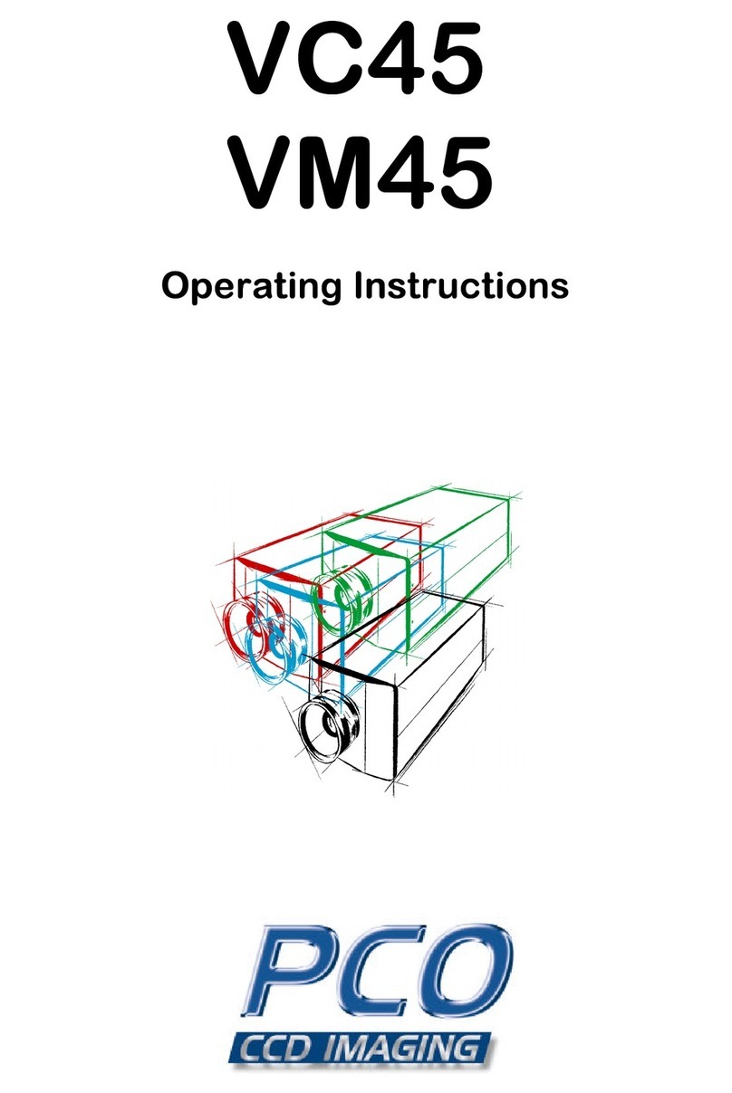Pco VC45 operating instructions