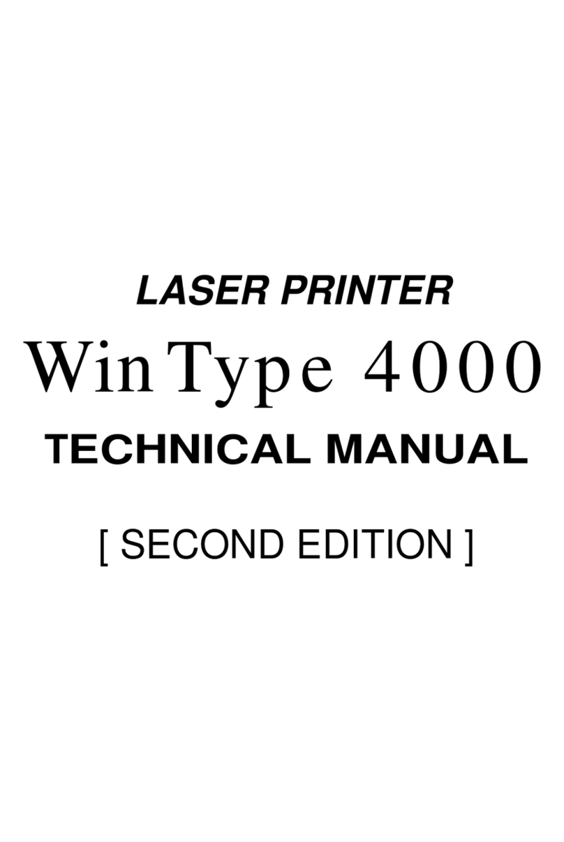 Star Micronics WinType 4000 User manual