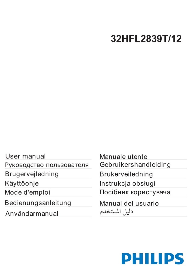 Philips 32HFL2839T/12 user manual