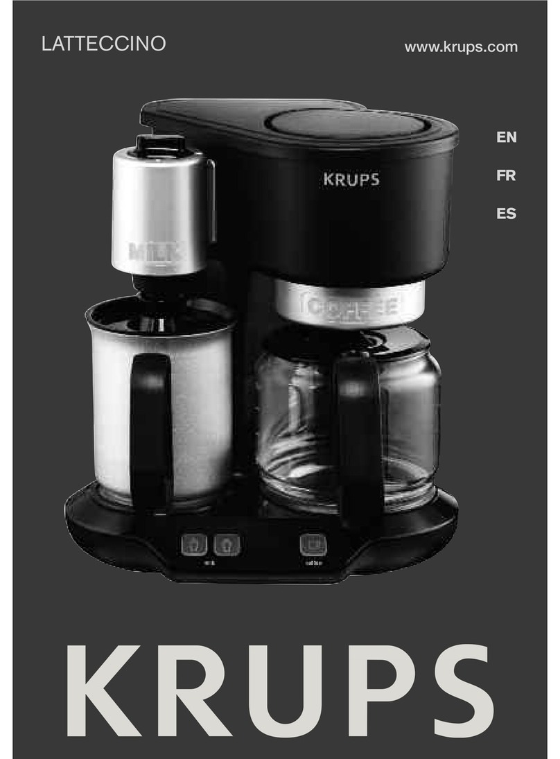Krups LATTECCINO KM310850 User manual