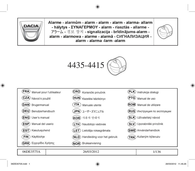 Dacia 4435 User manual