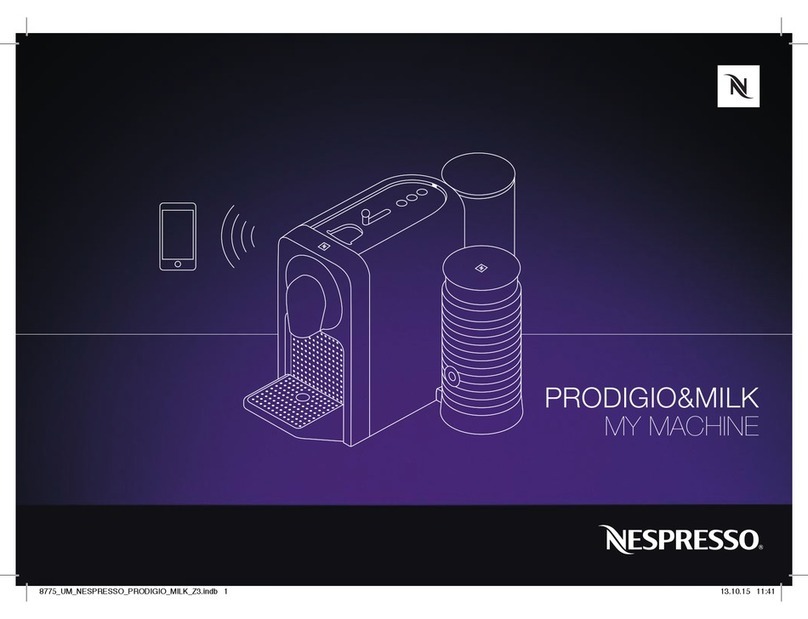 Nespresso PRODIGIO&MILK User manual