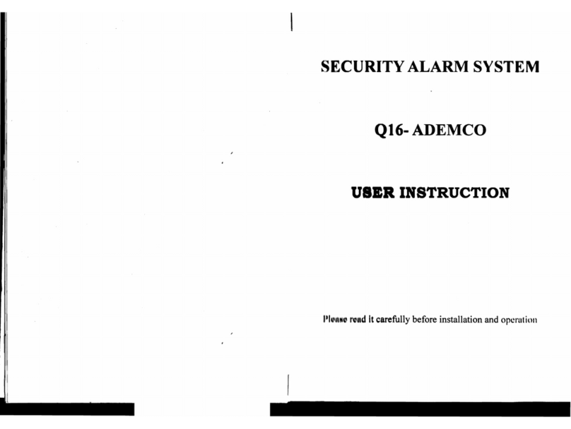 ADEMCO Q16 Installation instructions