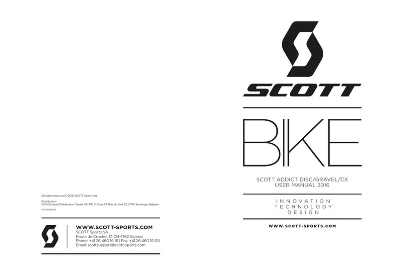 Scott Addict Disc user manual
