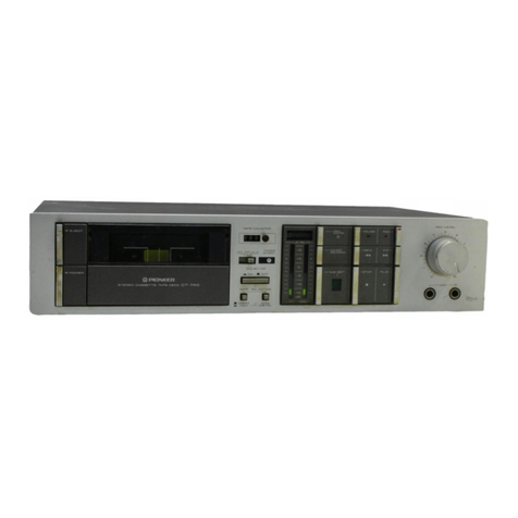 Pioneer CT-40 User manual