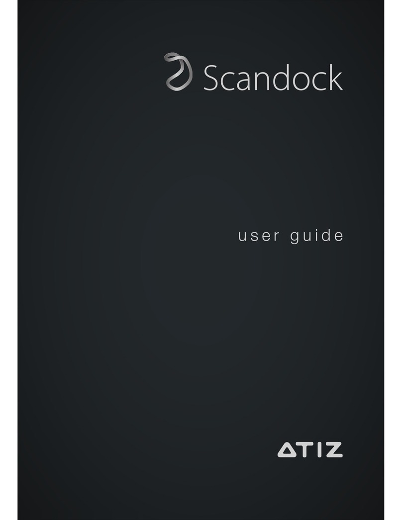 atiz scandock User manual