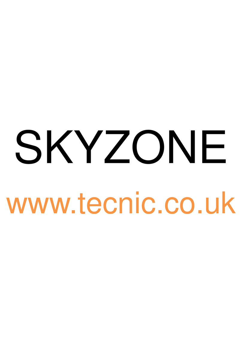 SkyZone sky02 User manual