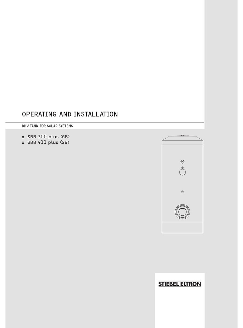 STIEBEL ELTRON SBB 300 PLUS Operating and installation