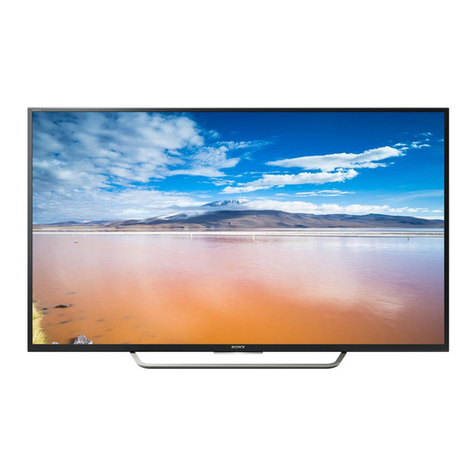 Sony KD-65X7500D User manual