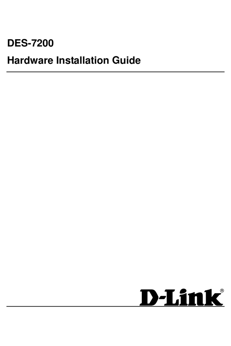 D-Link DES-7200 Manual