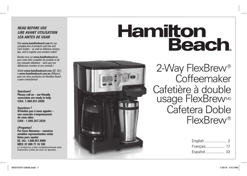 Hamilton Beach 49983A Read before use