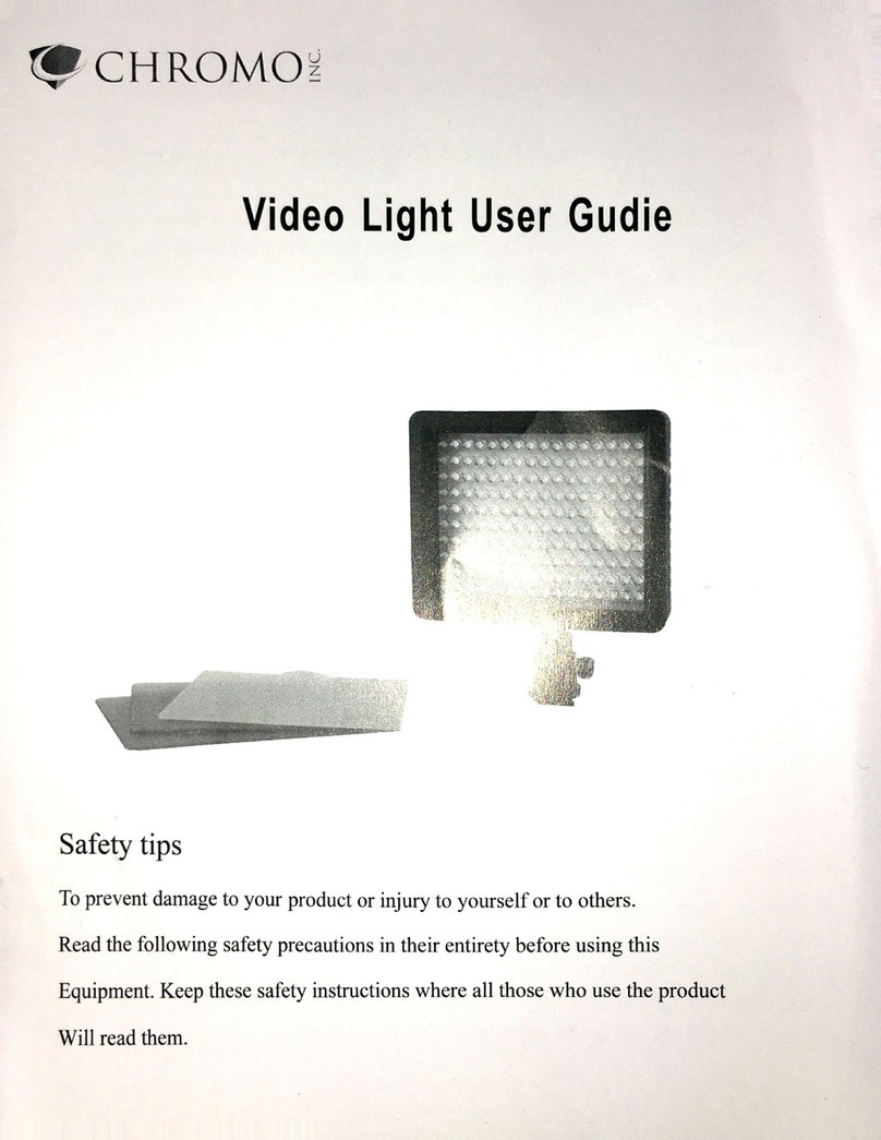 Chromo 160LED user guide