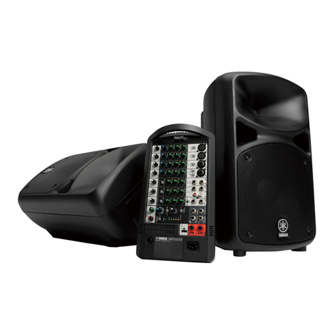 Yamaha Stagepas 600i Service manual