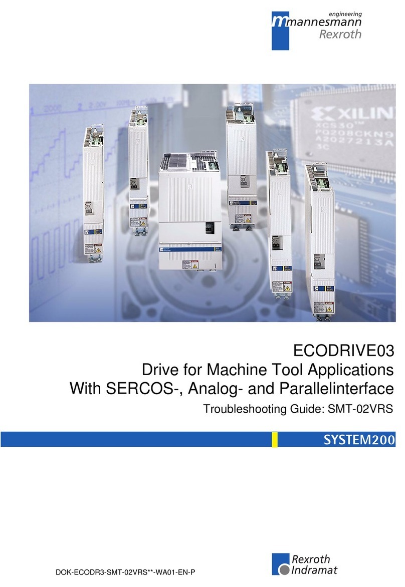 Mannesmann ecodrive03 troubleshooting guide