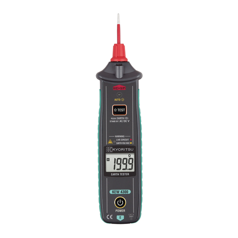 KYORITSU kew 4300 User manual