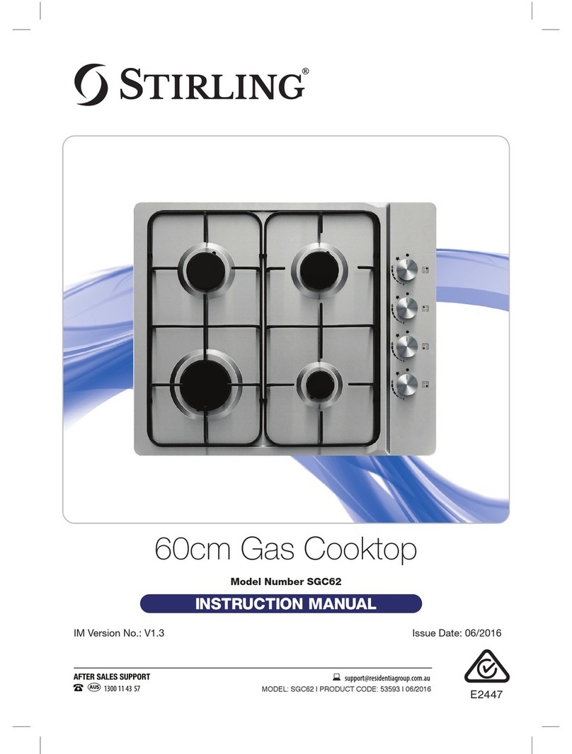 Stirling SGC62 User manual